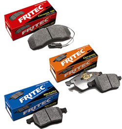 Pastillas de freno marca fritec